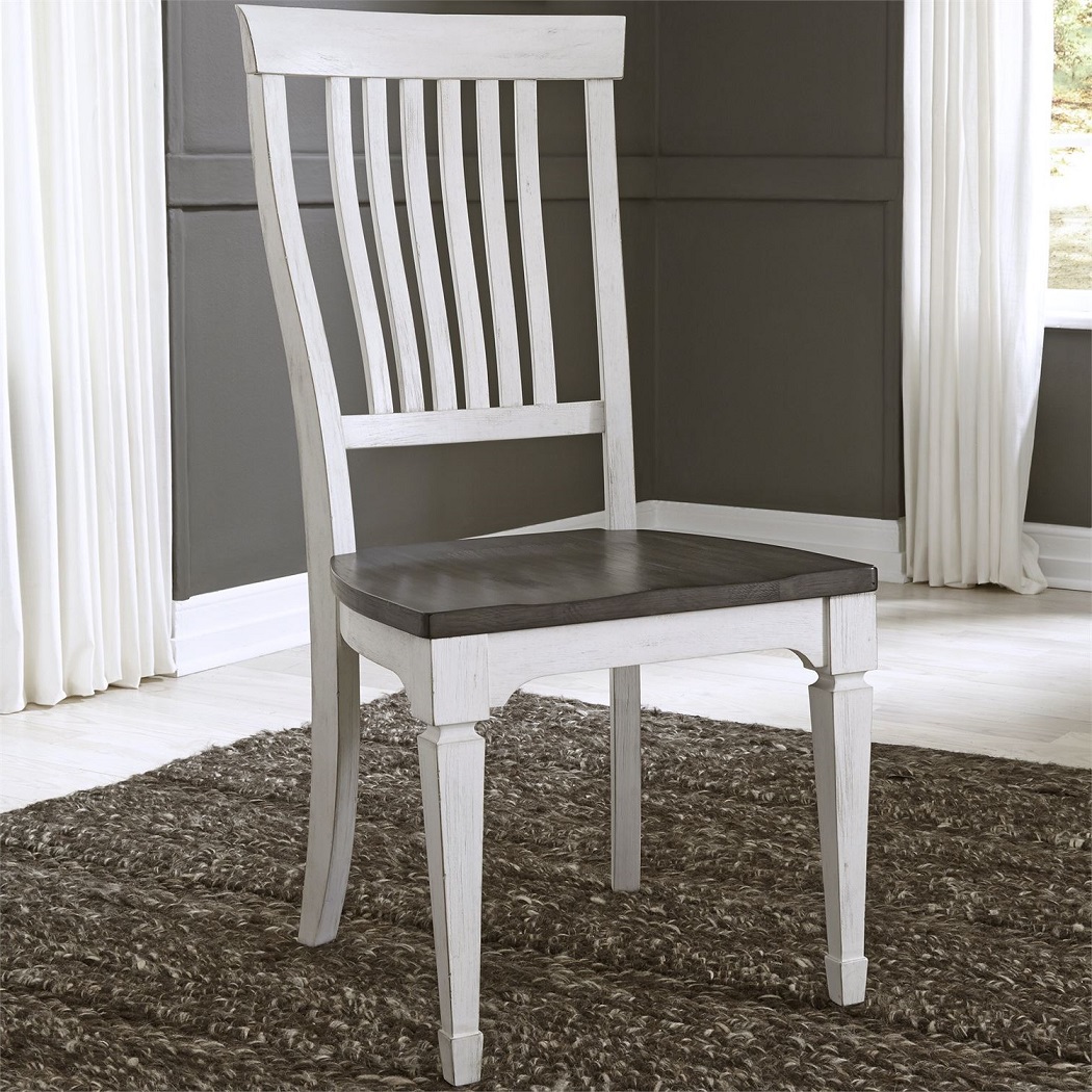 American Design Furniture By Monroe - Josephine Slat Back Side Chair